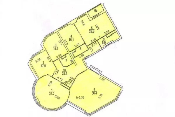 Продажа квартиры площадью 610 м² 17 этаж в Дипломат по адресу Раменки, Мичуринский пр-т, 39